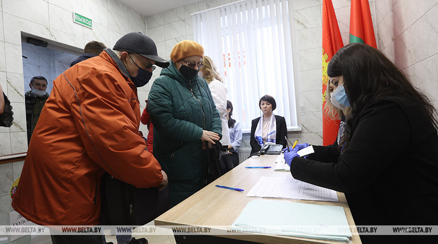 ФОТОФАКТ: Участок для голосования в Жодино
